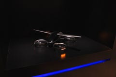 T i_e drone model at CES 2019 royalty free stock photos T i_e drone model at CES 2019 royalty free stock photos