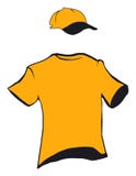 T-shirt and cap design