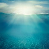 tła underwater