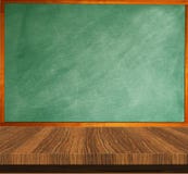 Tabla de madera de la pizarra verde vacía Concepto de la educación libre illustration Tabla de madera de la pizarra verde vacía Concepto de la educación libre illustration