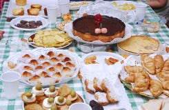 Table d'anniversaire photographie stock Table d'anniversaire photographie stock