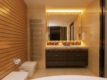 Table de Bathroom.Mirror.Dressing. illustration libre de droits Table de Bathroom.Mirror.Dressing. illustration libre de droits