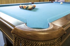 Table de billard photo libre de droits Table de billard photo libre de droits