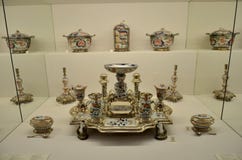 Table objects of the Austrian empire Royalty Free Stock Image Table objects of the Austrian empire Royalty Free Stock Image