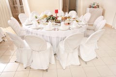 Table Set For An Event Party Or Wedding Reception Stock Photography Table Set For An Event Party Or Wedding Reception Stock Photography