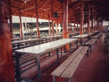Empty food court stock images Empty food court stock images