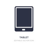 tablet electronic device icon on white background. Simple element illustration from Computer concept vector illustration tablet electronic device icon on white background. Simple element illustration from Computer concept vector illustration