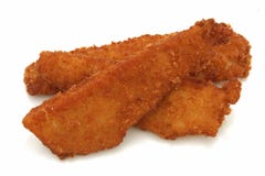 Tablones fritos curruscantes de los pescados sobre el fondo blanco fotografía de archivo Tablones fritos curruscantes de los pescados sobre el fondo blanco fotografía de archivo