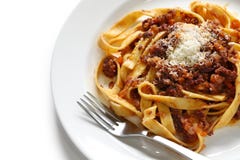 Tagliatelle z kumberlandem ragu kumberlandem fotografia stock Tagliatelle z kumberlandem ragu kumberlandem fotografia stock