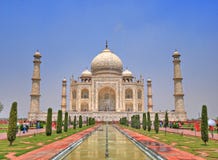 Taj Mahal, Agra, Ινδία στοκ φωτογραφίες με δικαίωμα ελεύθερης χρήσης Taj Mahal, Agra, Ινδία στοκ φωτογραφίες με δικαίωμα ελεύθερης χρήσης
