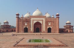 Taj Mahal mosque in Agra, India stock photography Taj Mahal mosque in Agra, India stock photography