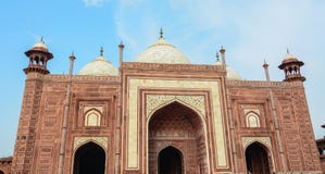 Taj Mahal в Agra, Индии стоковое фото rf Taj Mahal в Agra, Индии стоковое фото rf