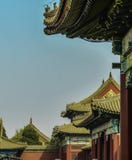 Taken av Forbiddenet City på en ljus solig dag Peking Kina, Asien royaltyfria foton Taken av Forbiddenet City på en ljus solig dag Peking Kina, Asien royaltyfria foton