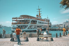 Istanbul in Blue stock photography Istanbul in Blue stock photography