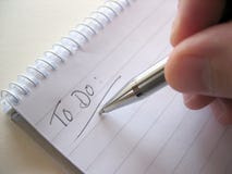 Taking Notes Stock Image Taking Notes Stock Image