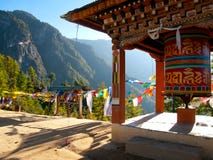 Taktshang monastery in Paro (Bhutan)
