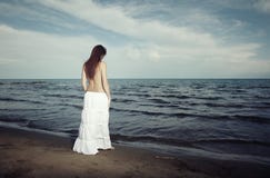 Free Talk With Sea Royalty Free Stock Photo - 13375855