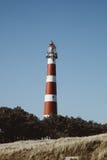 A tall beacon in the field stock photography A tall beacon in the field stock photography