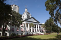 Tallahassee-Staat Florida-Kapitolgebäude Florida USA lizenzfreie stockbilder Tallahassee-Staat Florida-Kapitolgebäude Florida USA lizenzfreie stockbilder