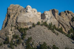 Tallas en el monte Rushmore en Dakota del Sur fotografía de archivo Tallas en el monte Rushmore en Dakota del Sur fotografía de archivo