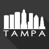 Tampa Florida United States Of America USA Icon Vector Art Flat Shadow Design Skyline City Silhouette Black Background stock illustration Tampa Florida United States Of America USA Icon Vector Art Flat Shadow Design Skyline City Silhouette Black Background stock illustration