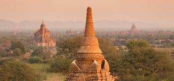 Tamples de Bagan, Birmanie, Myanmar, Asie Images stock Tamples de Bagan, Birmanie, Myanmar, Asie Images stock
