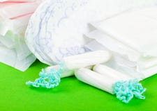 Tampons et protections Photographie stock libre de droits Tampons et protections Photographie stock libre de droits