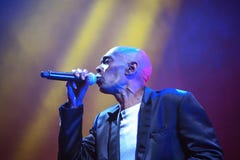 Tana zespół faithless w koncercie obraz stock Tana zespół faithless w koncercie obraz stock