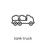 Tank truck icon from collection. stock illustration Tank truck icon from collection. stock illustration
