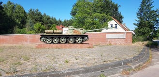 Tanque do russo WWII imagem de stock Tanque do russo WWII imagem de stock