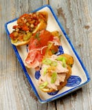 Tapas Bruschetta Royalty Free Stock Images Tapas Bruschetta Royalty Free Stock Images