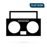Tape recorder icon stock illustration Tape recorder icon stock illustration