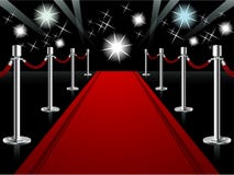 Tappeto rosso royalty illustrazione gratis Tappeto rosso royalty illustrazione gratis