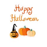 Tarjeta de felicitación de Halloween stock de ilustración Tarjeta de felicitación de Halloween stock de ilustración