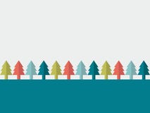Tarjeta de Navidad ilustración del vector Tarjeta de Navidad ilustración del vector