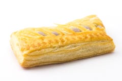Taro ciasta kulebiaka odosobniony biały tło zdjęcia royalty free Taro ciasta kulebiaka odosobniony biały tło zdjęcia royalty free