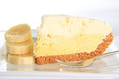 Tarta de crema del plátano Tarta de crema del plátano