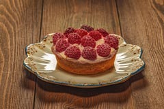 Tartlets med bärefterrätten med en smak av sommar royaltyfri fotografi Tartlets med bärefterrätten med en smak av sommar royaltyfri fotografi