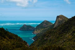 Tasman Sea Coast Near Auckland, New Zealand Stock Images