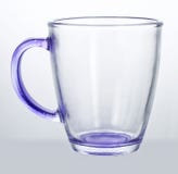 Tasse en verre vide images libres de droits Tasse en verre vide images libres de droits