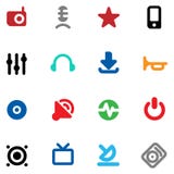 Tasti per musica ed il suono royalty illustrazione gratis Tasti per musica ed il suono royalty illustrazione gratis