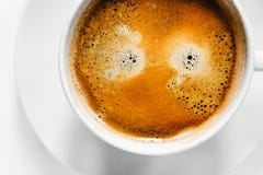 Tasty cup of coffee on white desk. royalty free stock image Tasty cup of coffee on white desk. royalty free stock image