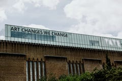 Tate Modern Art Gallery, Londres, Angleterre photo stock Tate Modern Art Gallery, Londres, Angleterre photo stock