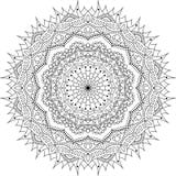 Tatoo de la mandala del vector stock de ilustración Tatoo de la mandala del vector stock de ilustración