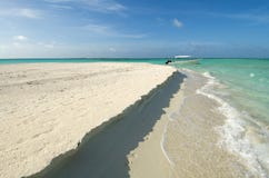 Tauchenboot in Los Roques stockbilder Tauchenboot in Los Roques stockbilder