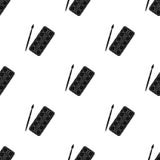 Tavolozza con le pitture e la spazzola Pittura a scuola La singola icona di istruzione e della scuola nello stile nero vector le Fotografia Stock Tavolozza con le pitture e la spazzola Pittura a scuola La singola icona di istruzione e della scuola nello stile nero vector le Fotografia Stock