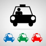 Taxiikonen stellten groß für jeden möglichen Gebrauch ein Vektor eps10 Stockbilder Taxiikonen stellten groß für jeden möglichen Gebrauch ein Vektor eps10 Stockbilder