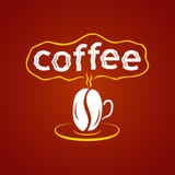 Taza de café caliente, café a ir libre illustration Taza de café caliente, café a ir libre illustration