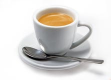 Tazza di caffè espresso immagine stock Tazza di caffè espresso immagine stock