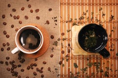 Tea And Coffee Stock Photography Tea And Coffee Stock Photography